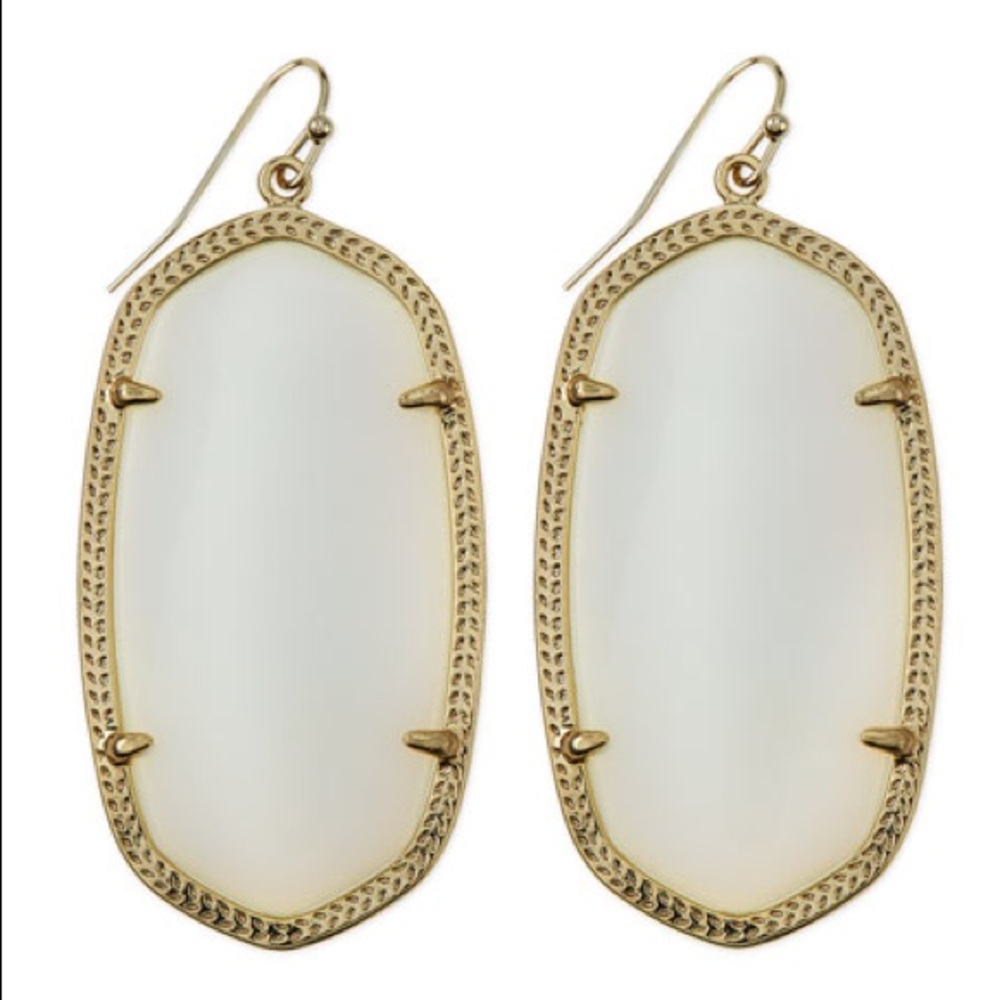 Kendra Scott Danielle White Earrings